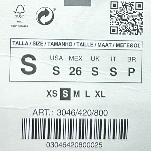 Zara Faux Leather Paper Bag Tie Waist Shorts - Picture 8 of 13